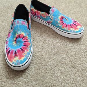 Tie-dye Slip on Vans